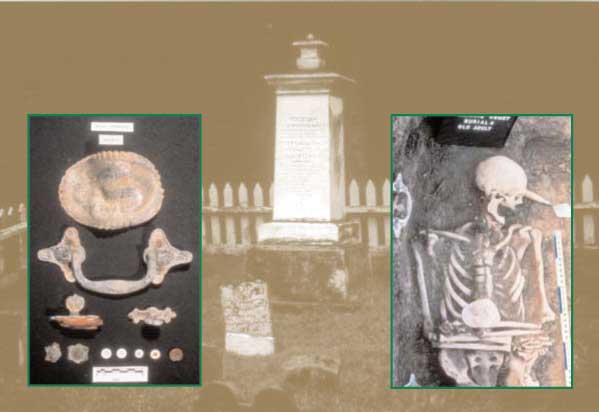 large tombstone