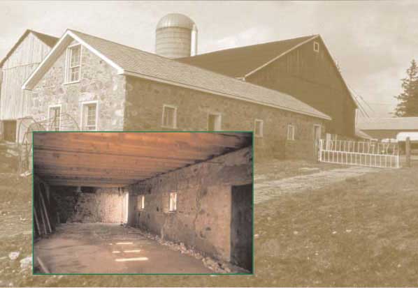 stone farmhouse